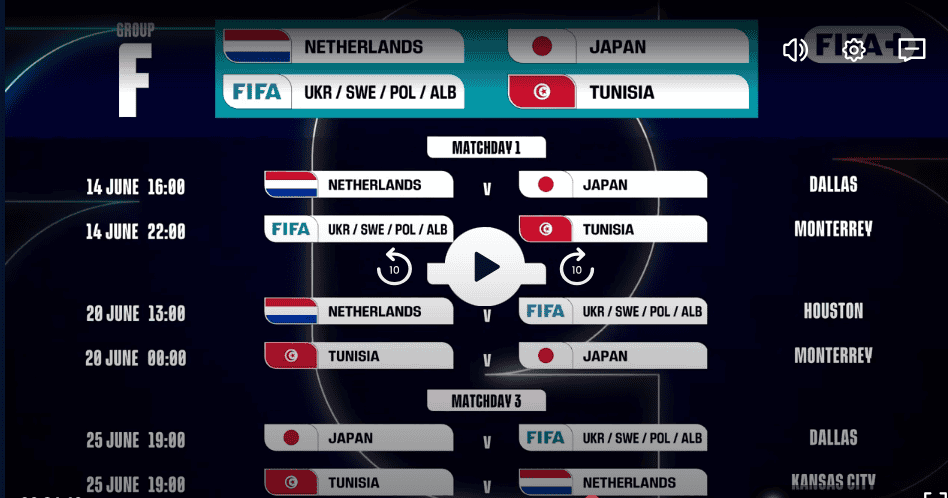ESPECIAL / FIFA+ ESPECIAL / FIFA+