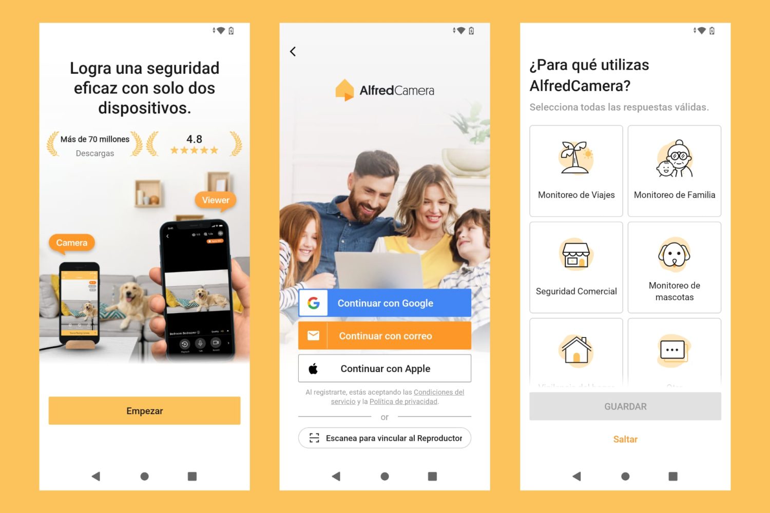 AlfredCamera, vigilancia con tu móvil