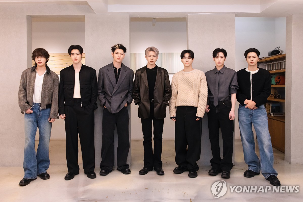 La foto de archivo, sin fechar, proporcionada por Belift Lab, muestra al grupo masculino de K-pop Enhypen. (Prohibida su reventa y archivo)