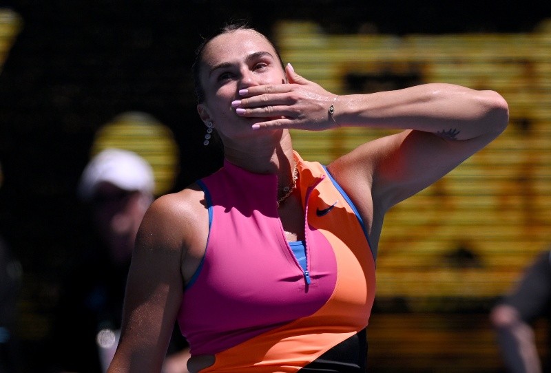 Sabalenka avanza a semifinales en el Abierto de Australia. EFE / J. Ross