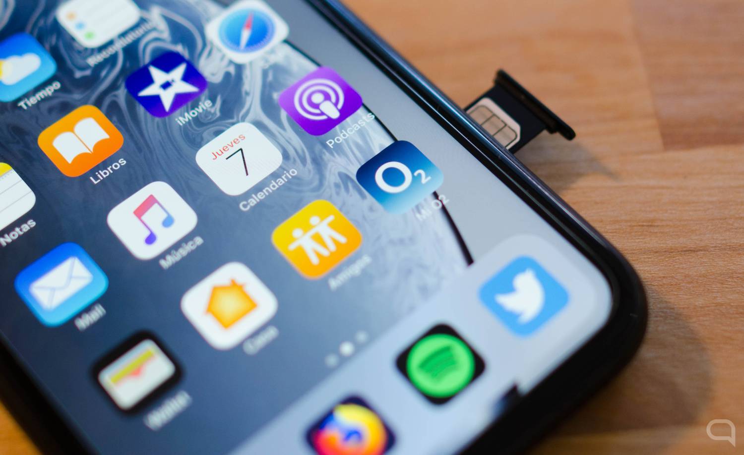 Tarjeta SIM en un iPhone con O2 movistar