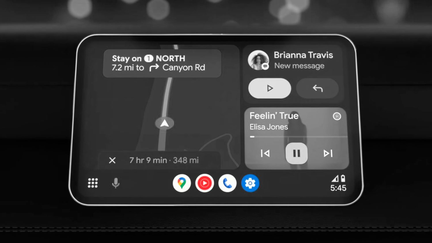 Android Auto Gemini