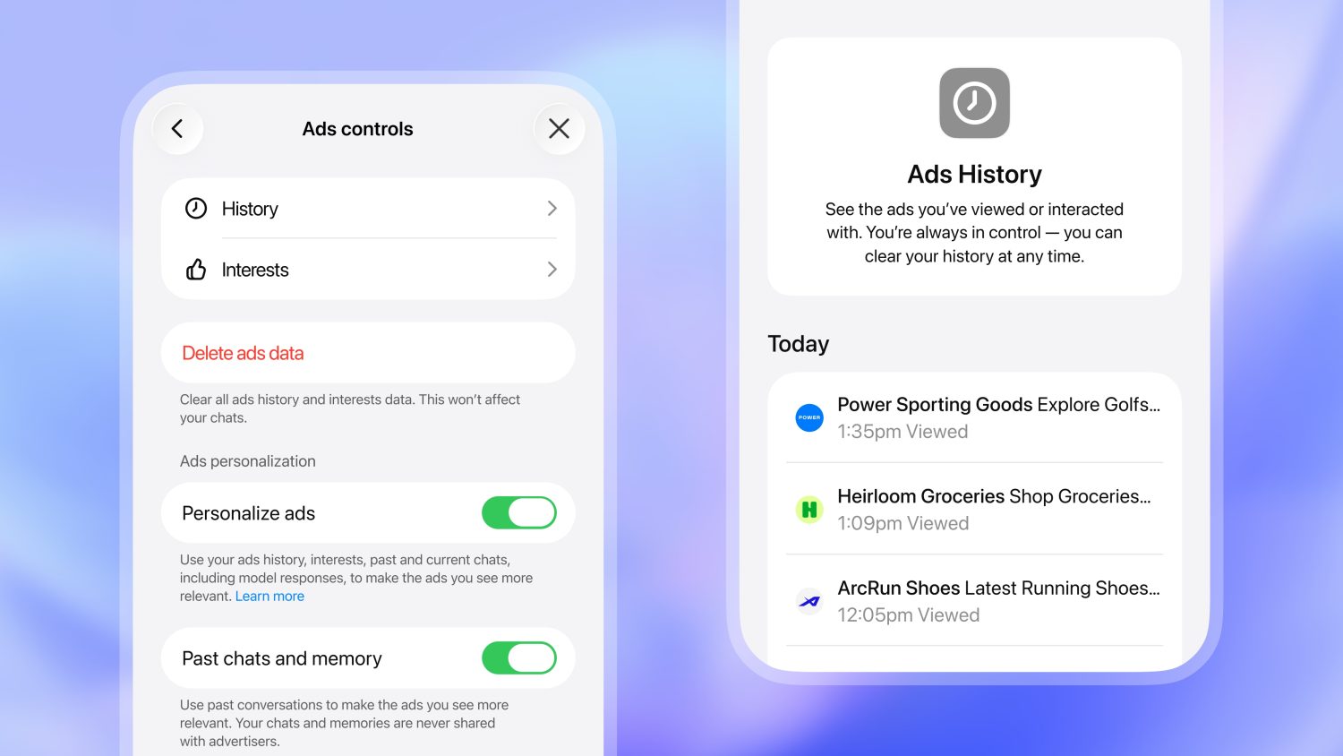 Cómo son los anuncios que desde hoy aparecen en ChatGPT