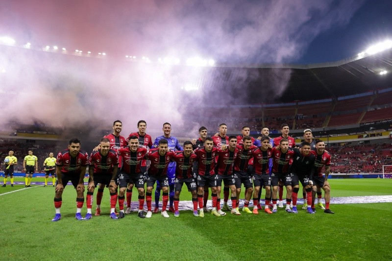 Foto de Atlas, durante el partido correspondiente a la J5 del torneo Clausura 2026 en el Estadio Jalisco. IMAGO7