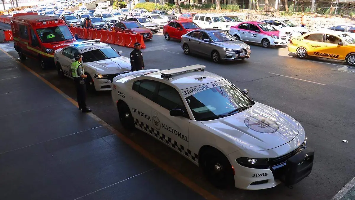Guardia Nacional en el AICM