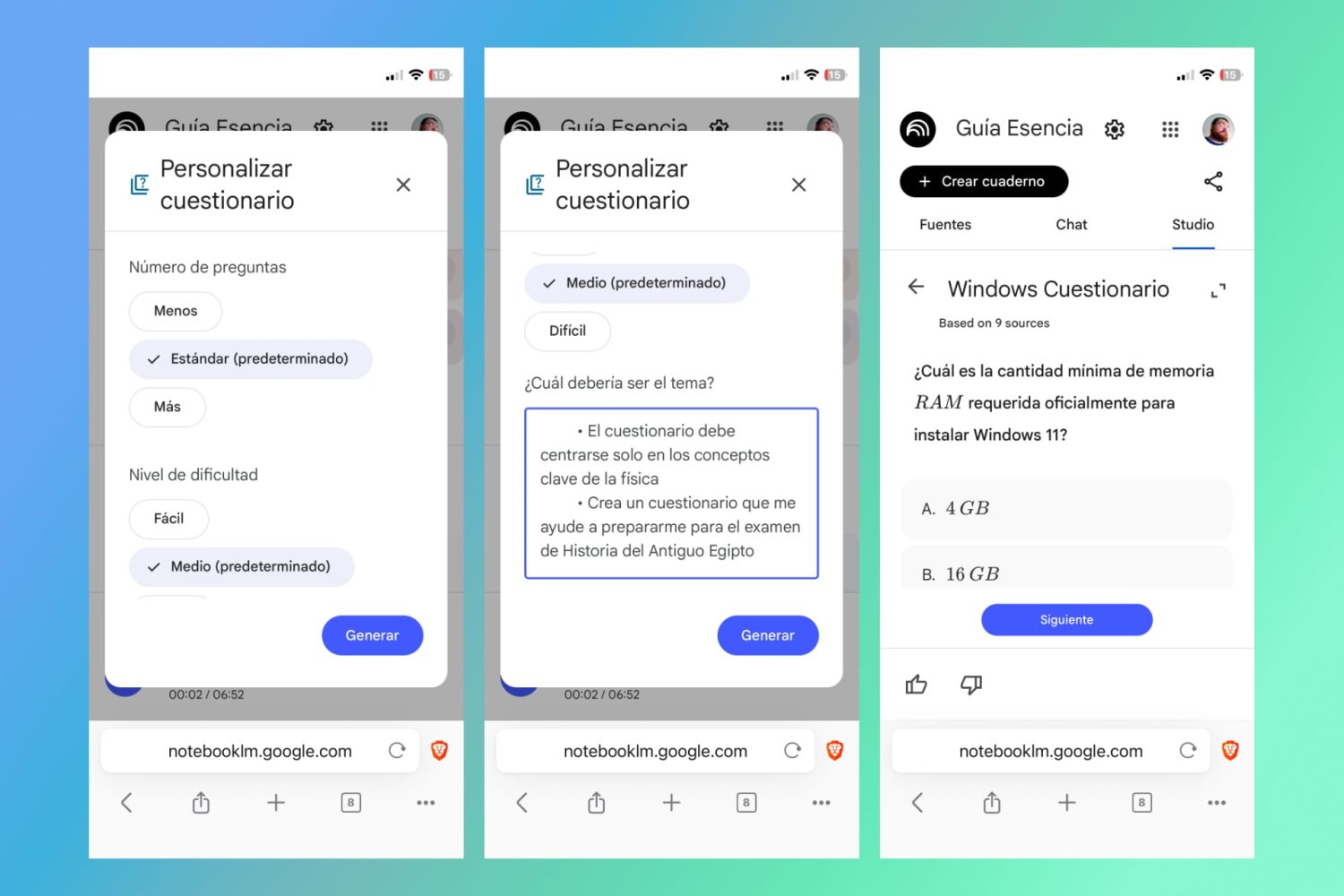 Estudiar con NotebookLM