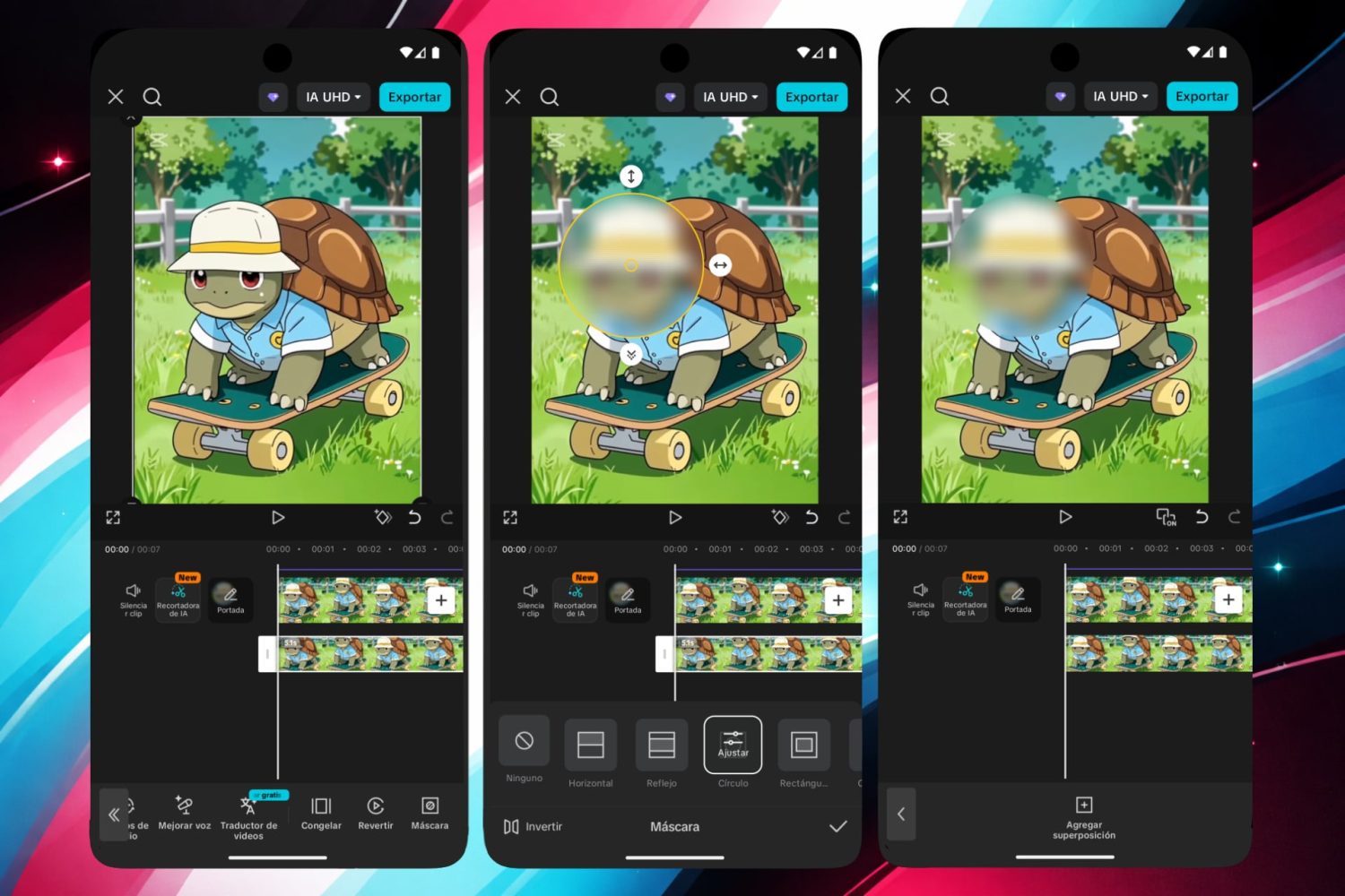 Funciones de CapCut para crear videos de TikTok