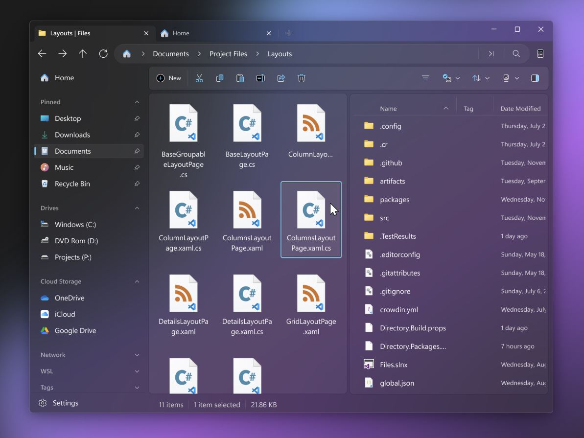 Files, la app de código abierto que reemplaza al Explorador de archivos de Windows 11