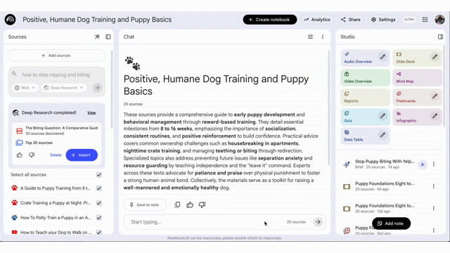 Estilos  en NotebookLM