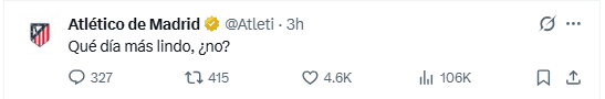  X / @Atleti