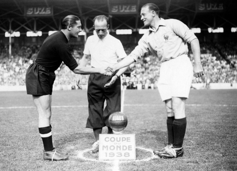 La Copa del Mundo de 1938 se llevó a cabo en el país del creador del torneo, Jules Rimet. AFP / ARCHIVO La Copa del Mundo de 1938 se llevó a cabo en el país del creador del torneo, Jules Rimet. AFP / ARCHIVO