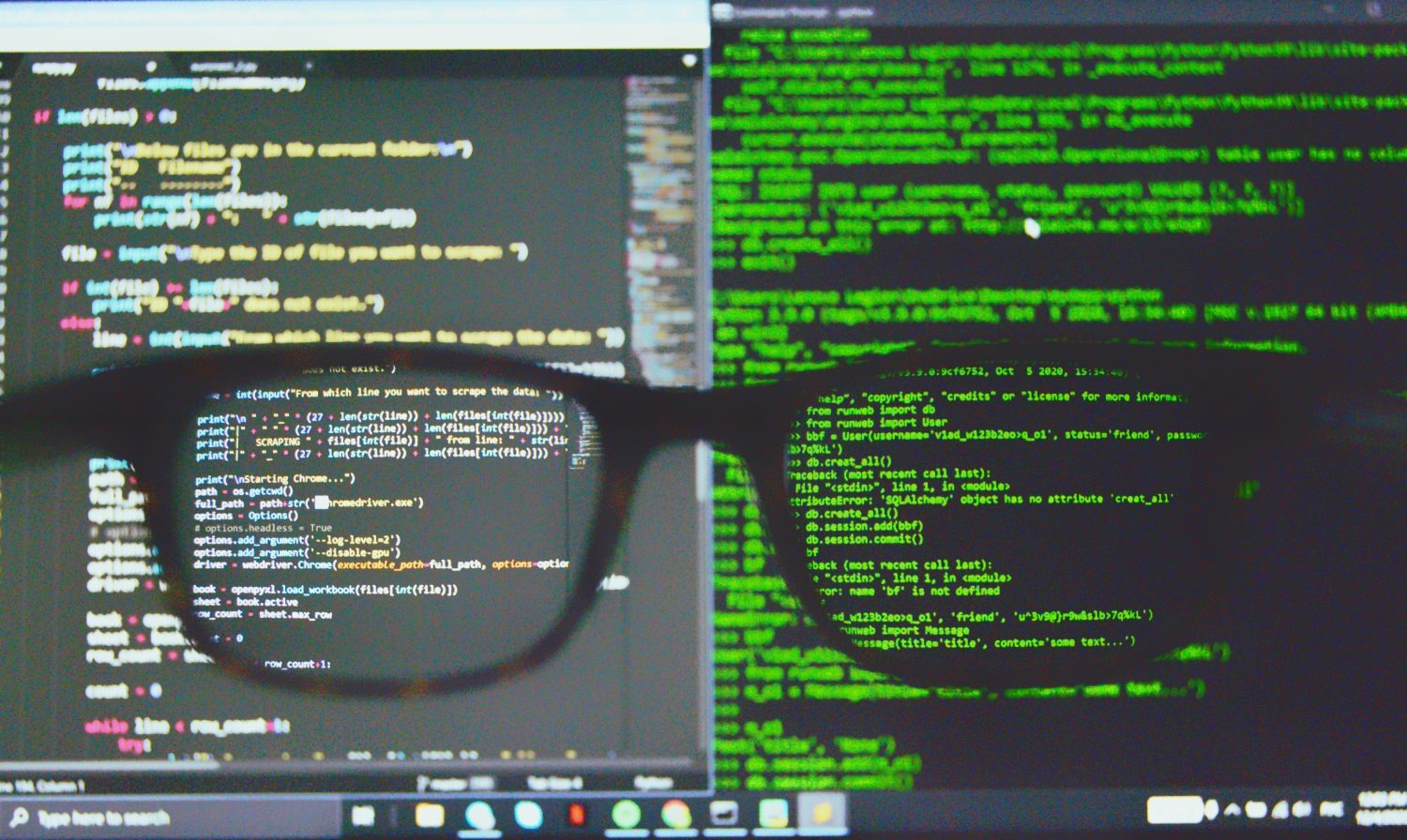 Gafas analizan el código fuente de un servidor de Microsoft sin contraseña
