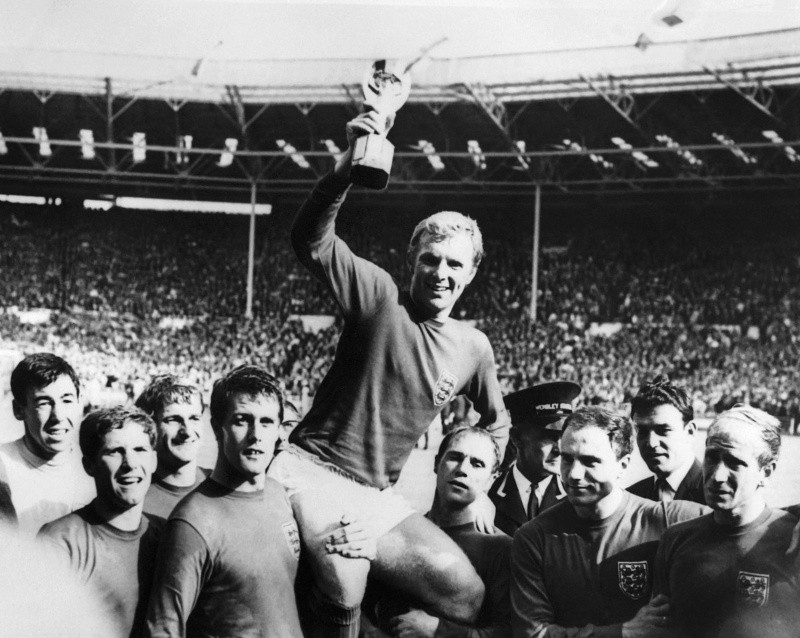 La Selección de Inglaterra, campeona en 1966. AFP / ARCHIVO