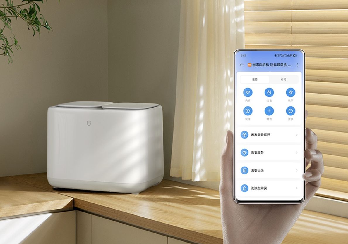 Xiaomi Mijia Mini Dual-Zone Washing and Drying Machine