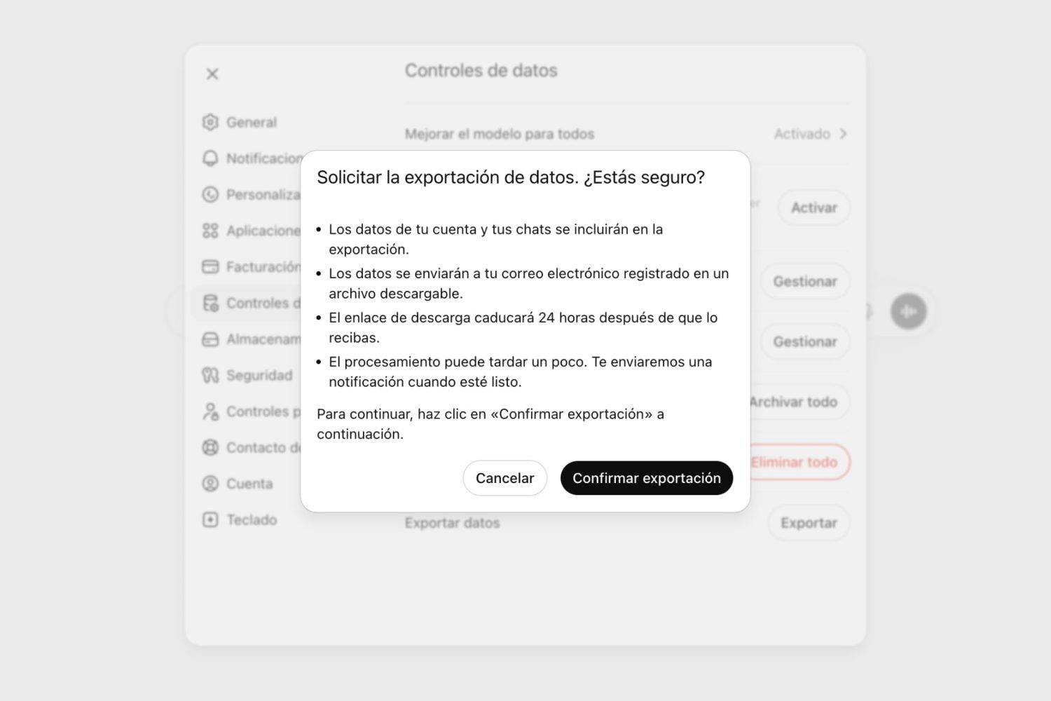 Importar chats de IA y otros datos entre Gemini, Claude y ChatGPT