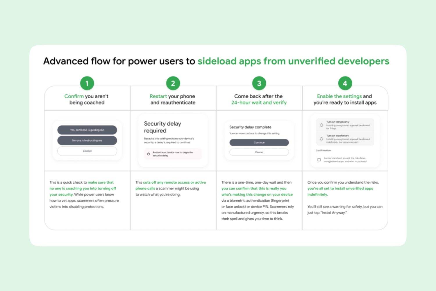 Bloquear apps de desarrolladores desconocidos en Android
