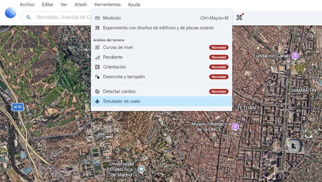 Google Earth lleva su simulador de vuelo a tu navegador