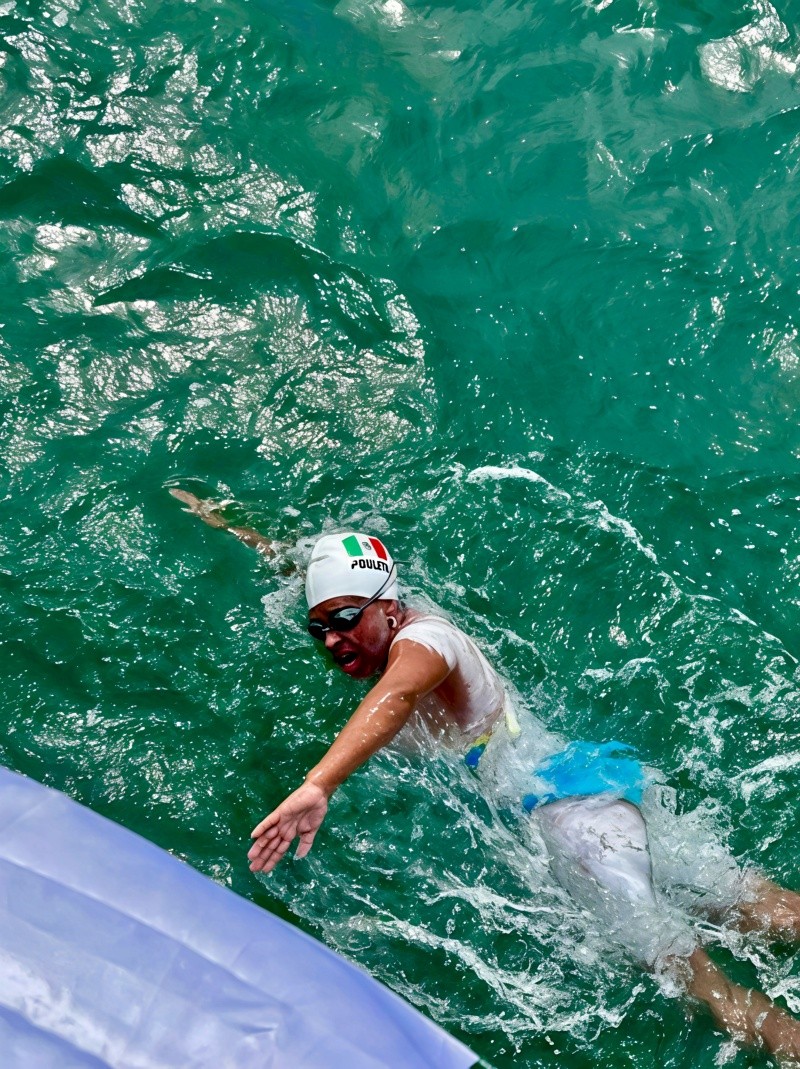 Pouleth Carbajal convirtió el miedo en resiliencia y escribió una página histórica para el deporte de Colima. ESPECIAL 