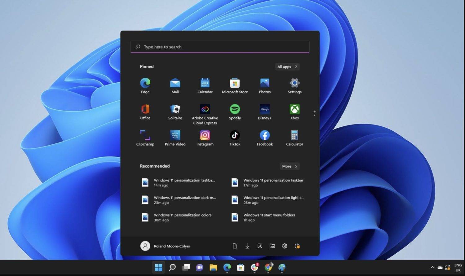Windows 11 buscador