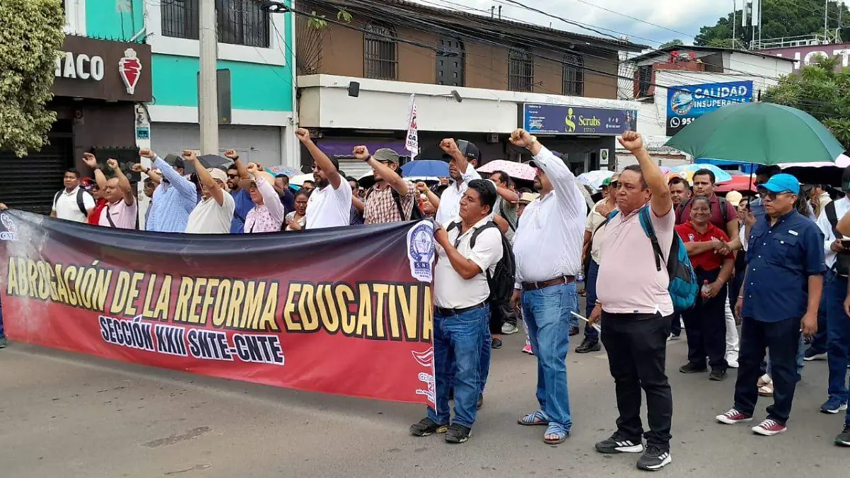 CNTE en Oaxaca