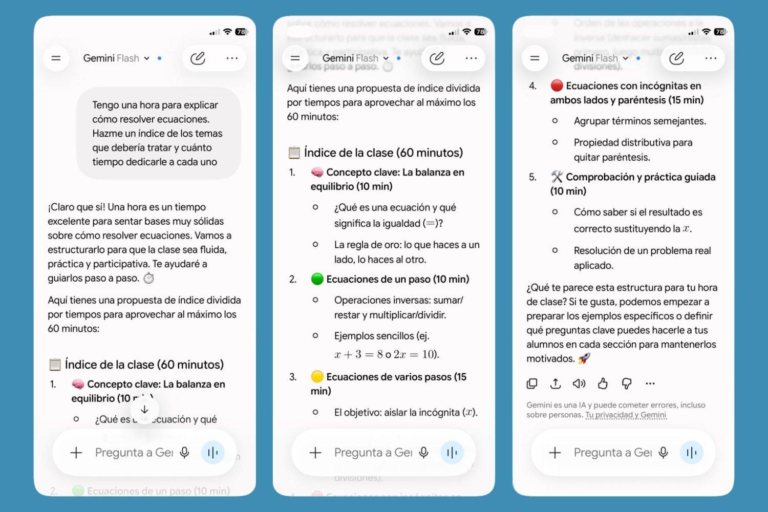 Aprendizaje guiado de Gemini