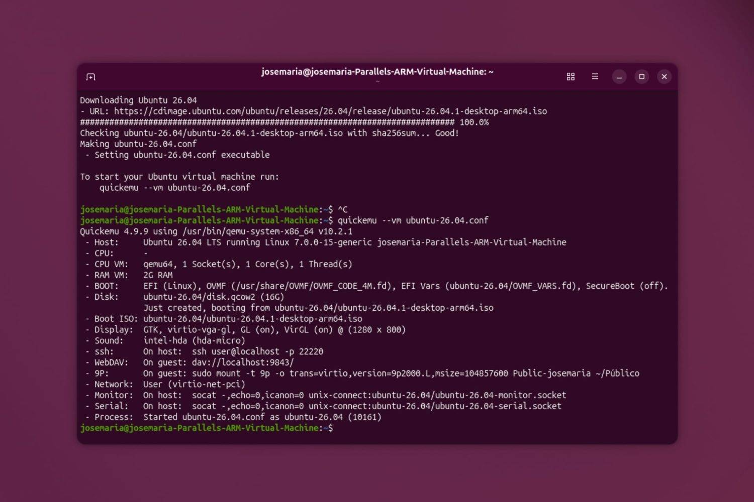 Crear máquinas virtuales con QEMU, Quickemu y Quickgui