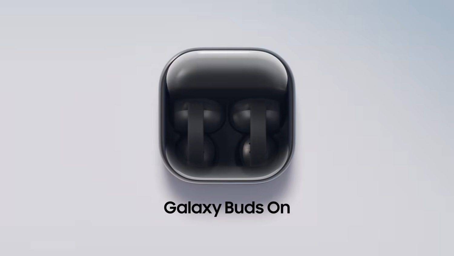 Estuche de carga de los nuevos auriculares Samsung Galaxy Buds On