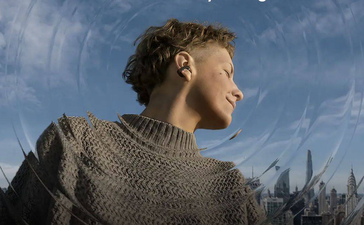 Ajuste del auricular Galaxy Buds On apoyado en la oreja